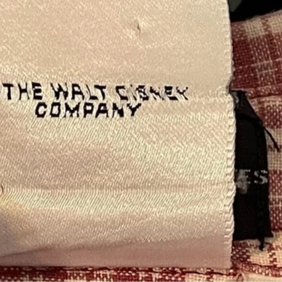 Disney Parks Mickey Mouse Red Plaid Flannel Shirt Dadcore Lumberjack Retro XL - Picture 7 of 9